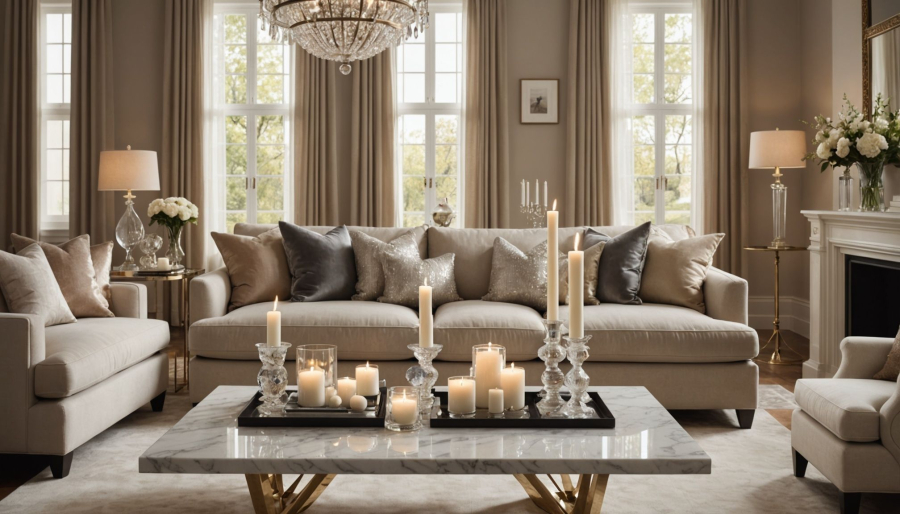 Crystal candle decor ideas for an elegant home atmosphere